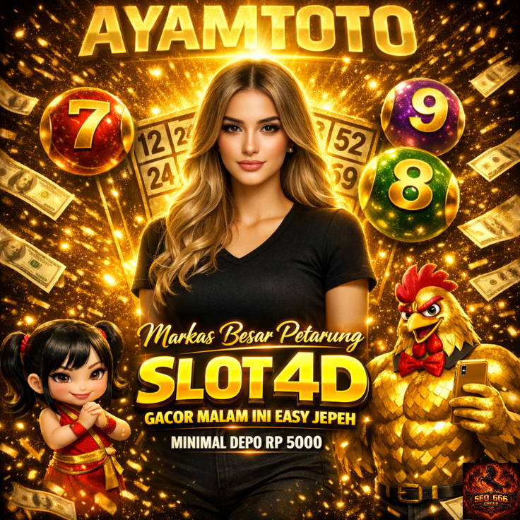 AYAMTOTO ⚡️ Markas Besar Para Petarung Slot 4D Gacor Easy Jepeh Hari Ini image 1
